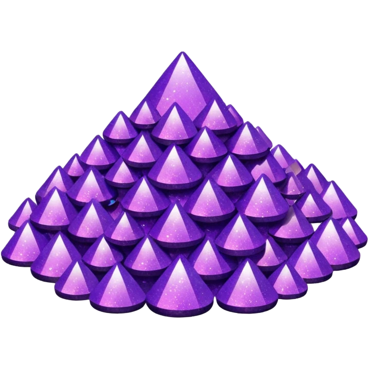 Purple Glitter teste emoji