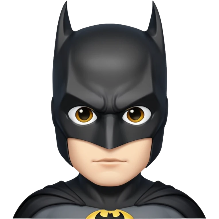Batman giving love emoji