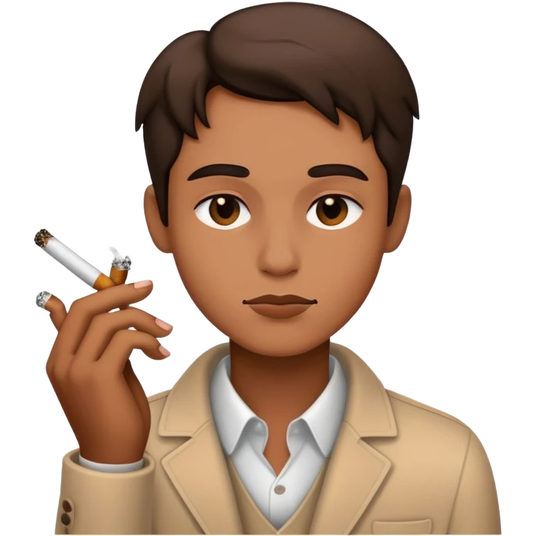 sorayama smoking emoji