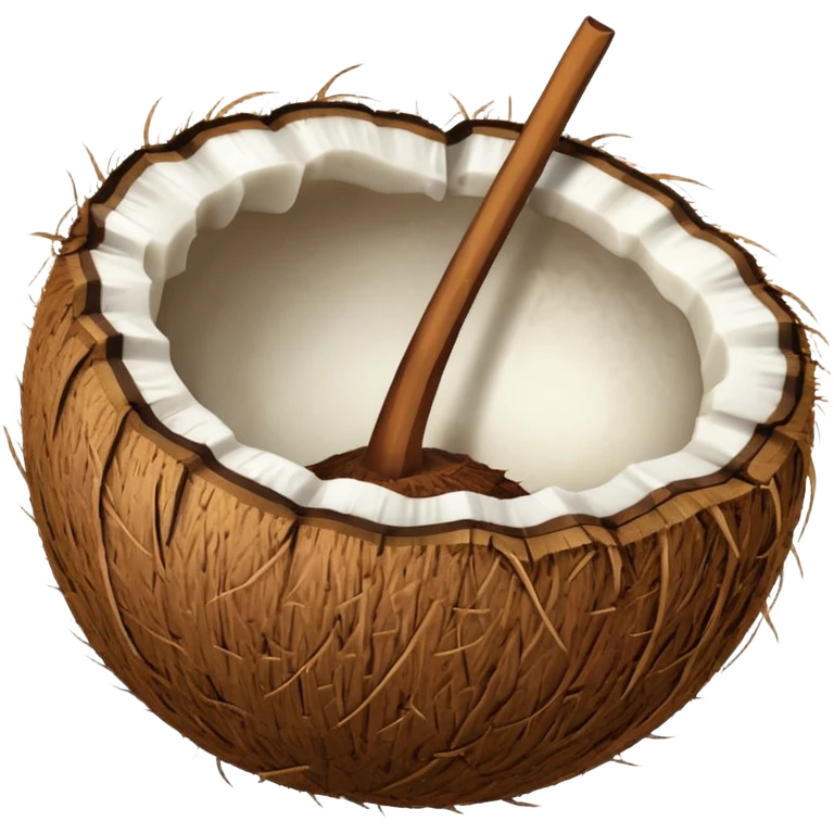 Coconut  emoji