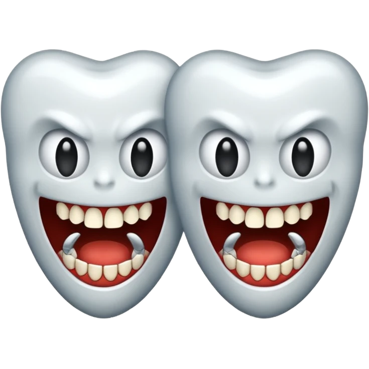 Hungry teeth emoji