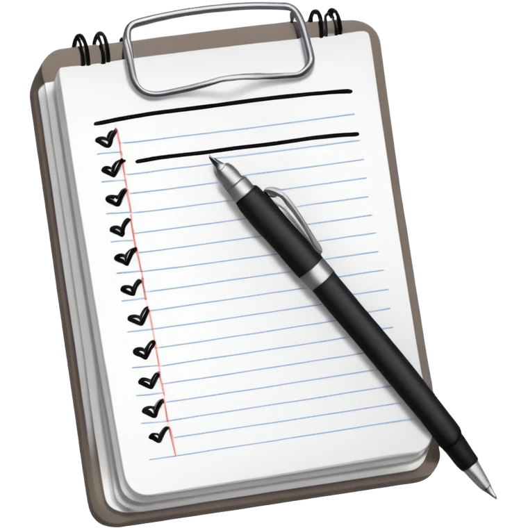 task to do or missions regarding a job role 📋✅ emoji