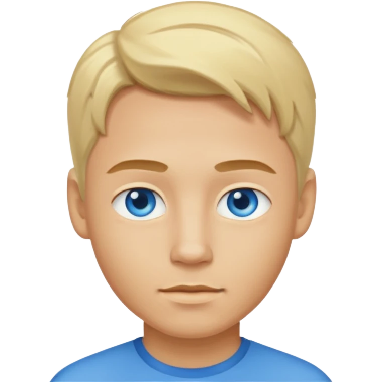 light skin man with blond hair  emoji