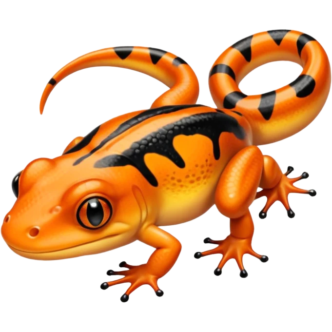 Newt, Amphibians. emoji