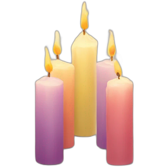 four candles emoji