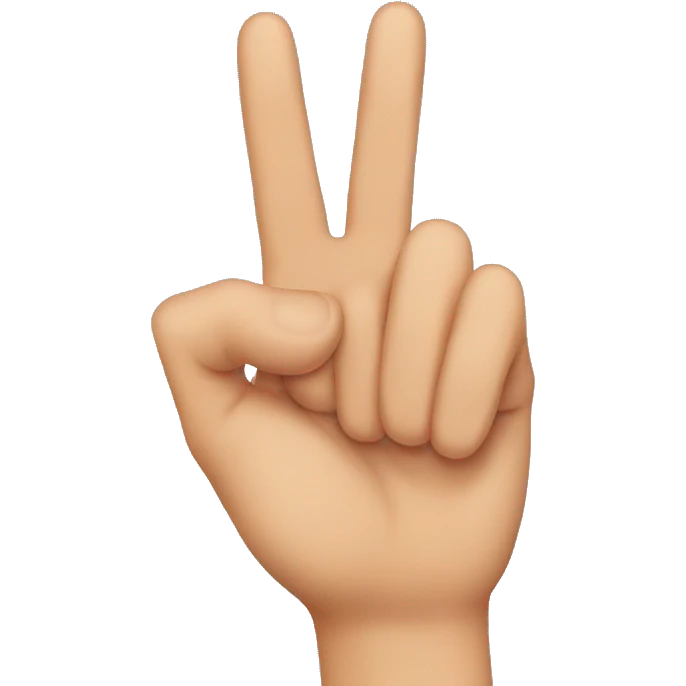 Fingers for Asl emoji