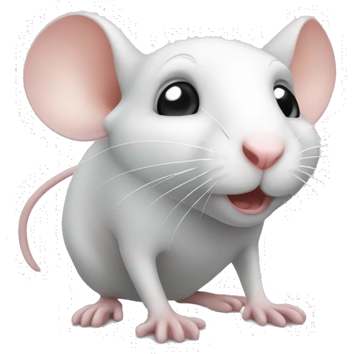 WHITE MOUSE emoji