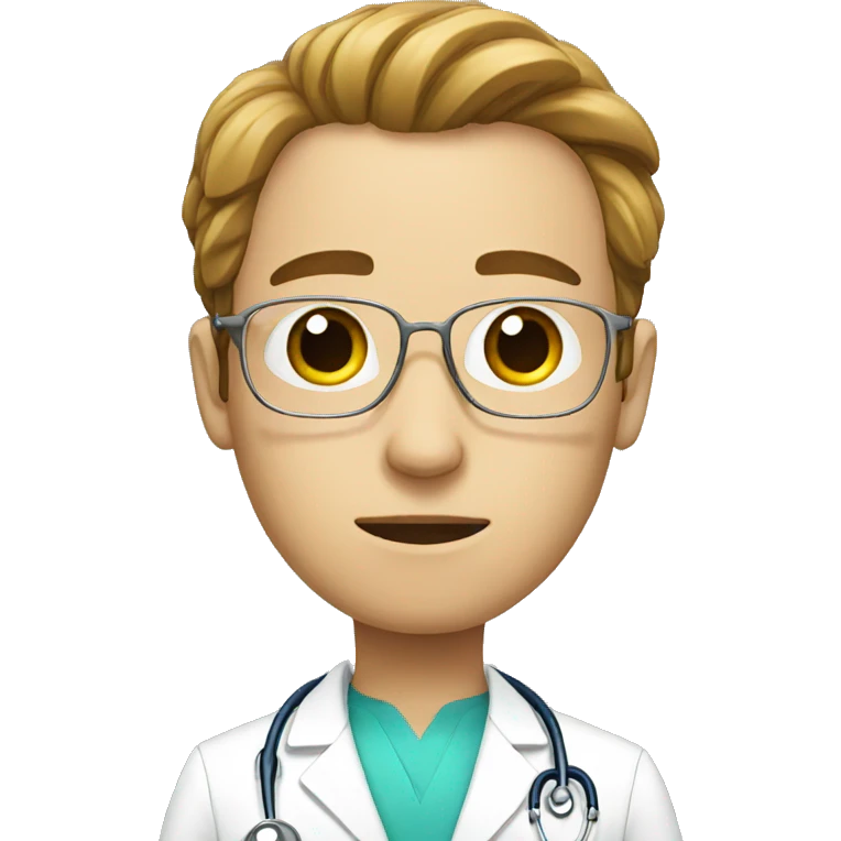 doctor with a tear emoji