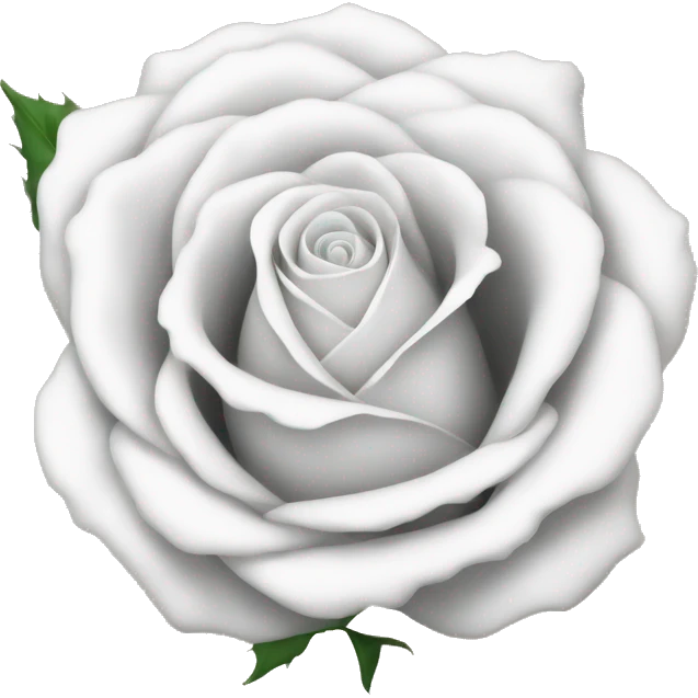 white rose emoji