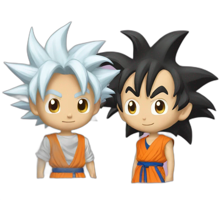 goku and muttenro master emoji