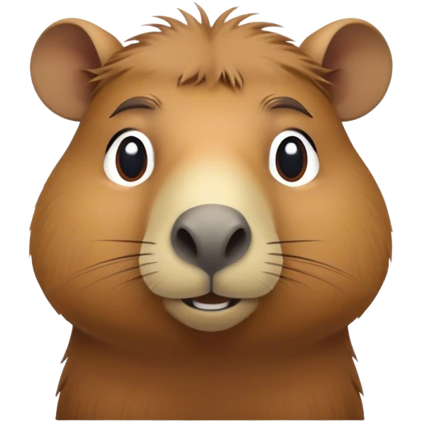 Cinematic Noble Capybara Portrait Emoji, Poised and serene, with a robust, rounded build covered in soft, earthy fur and gentle, wise eyes, Simplified yet sharp and sophisticated features, highly detailed, glowing with a warm, natural glow, high shine, intelligent and calm, stylized with an air of understated authority, focused and attentive, soft glowing outline, capturing the essence of a watchful and confident guardian that feels as though it could step out of the screen with effortless authority! emoji