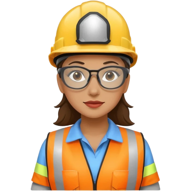 Occupational safety and health или labor protection woman emoji
