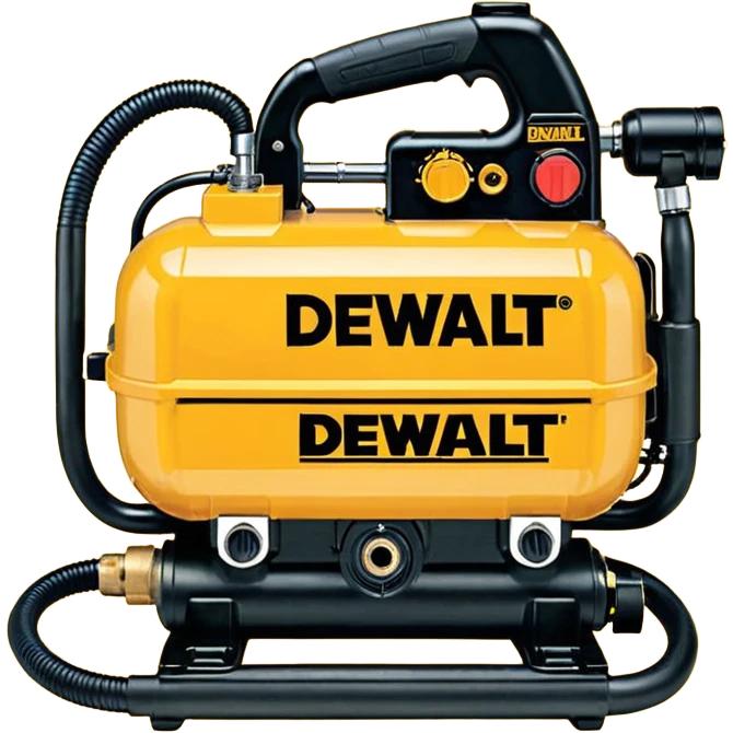 DEWALT 6 Gal. 18-Gauge Brad Nailer and Heavy-Duty Pancake Electric Air Compressor Combo Kit emoji style  emoji