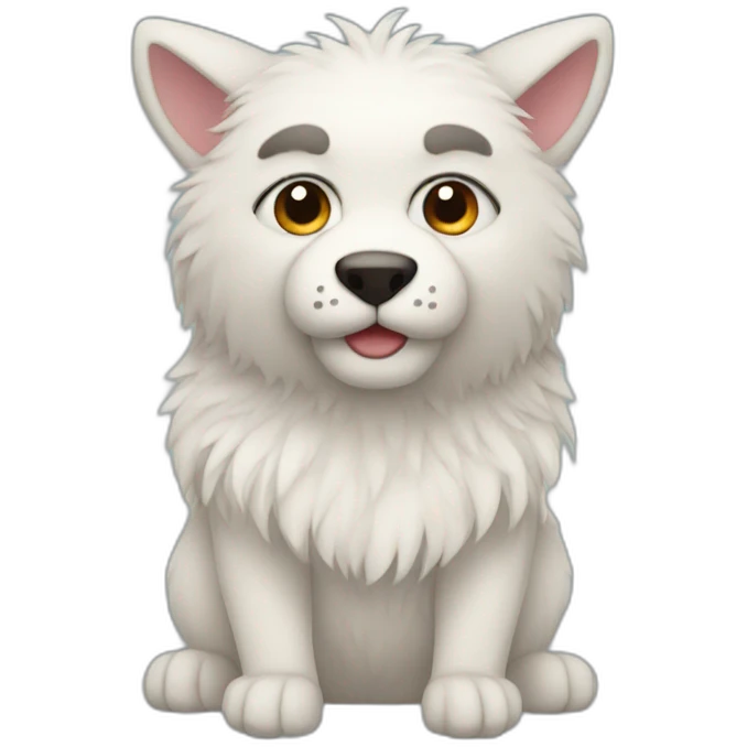 Furry man emoji