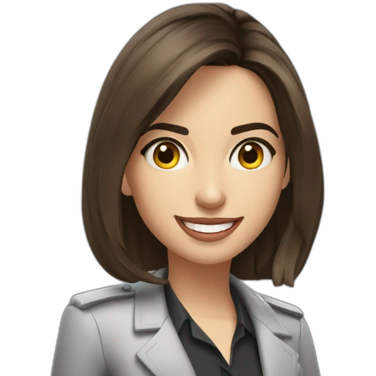 Ana de armas secret agent smiling emoji