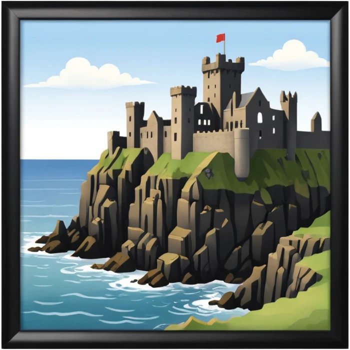 dunluce castle emoji