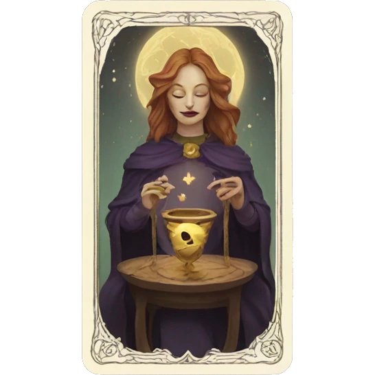 Tarot cards，The occult. emoji
