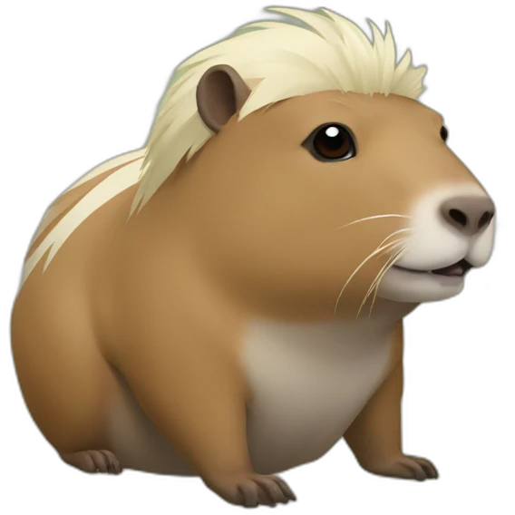 capybara habiller en naruto emoji