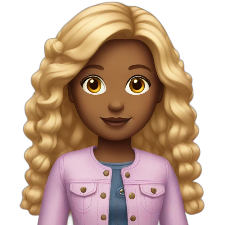 american girl emoji