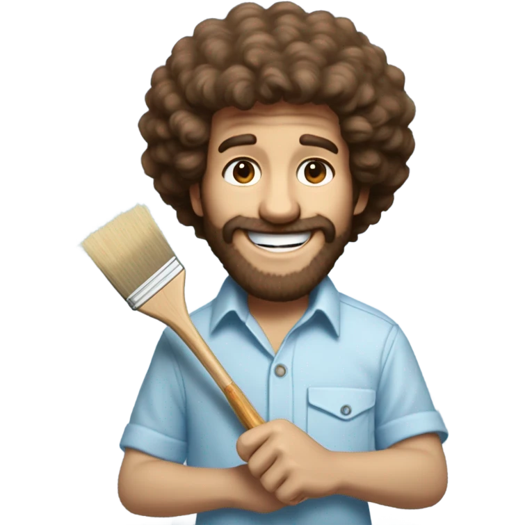Bob Ross emoji