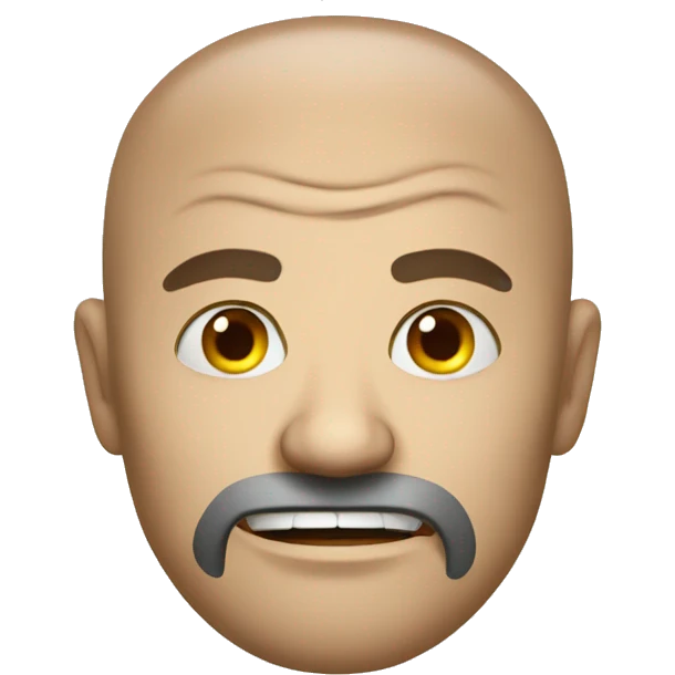 russian with evil face emoji