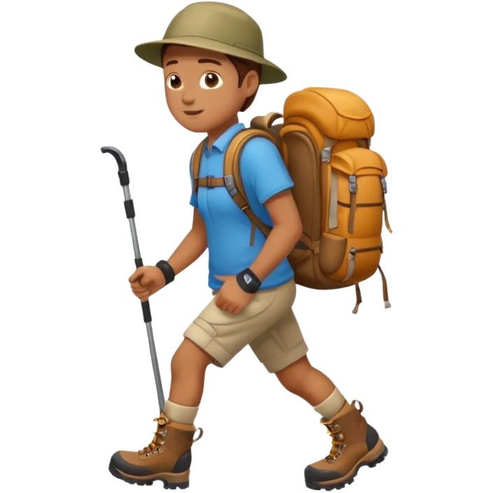 hiking emoji