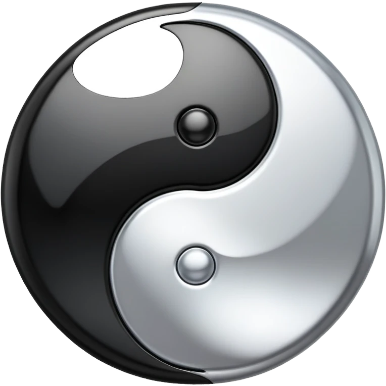 sorayama Yin and yang emoji