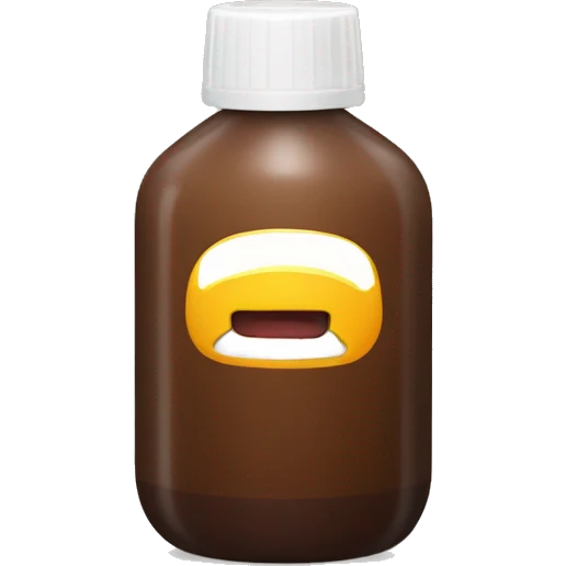 brown gel bottle emoji