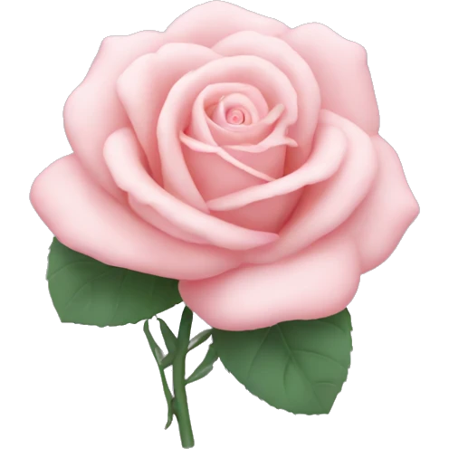 Cœur pastel rose emoji