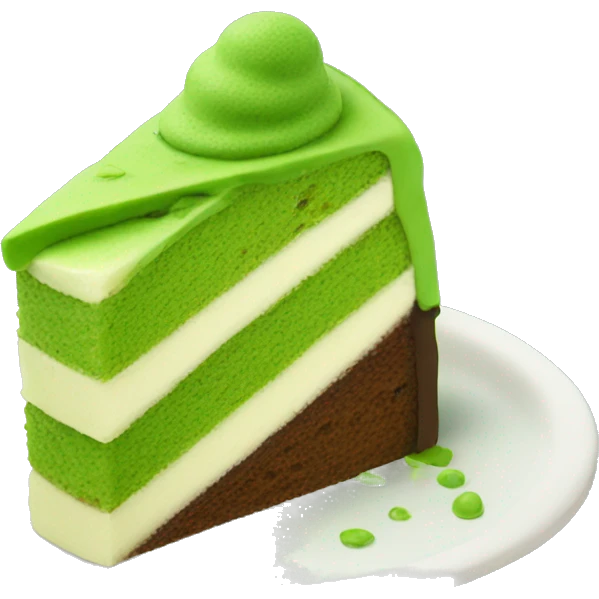 matcha cake emoji