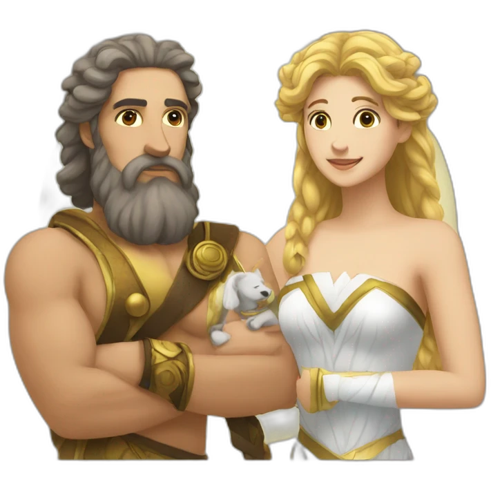 Zeus and hera emoji