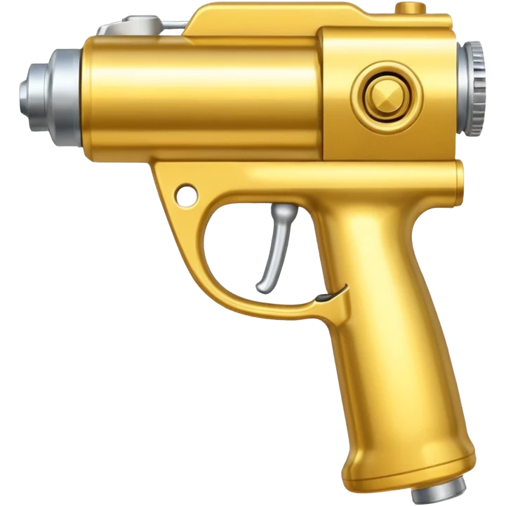 Golden Car Spray Gun emoji