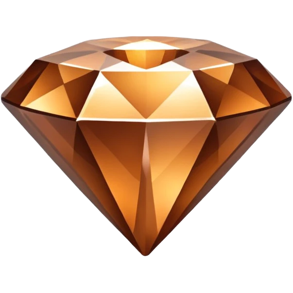 Bronze diamond emoji