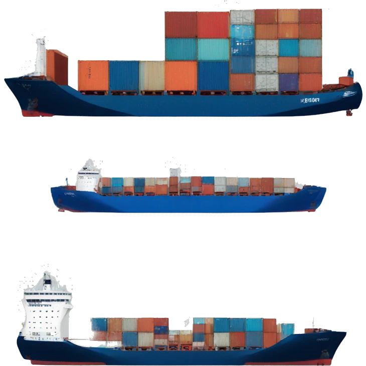 container ship emoji