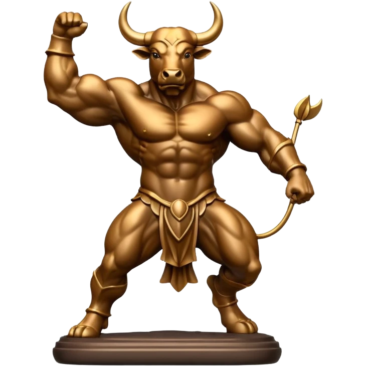 bull market rising emoji