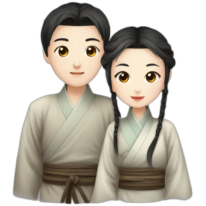 wei wuxian boy couple - mo dao zu shi emoji