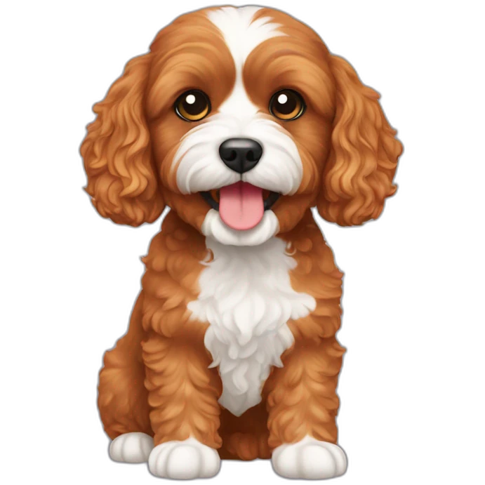 Ginger Cavoodle emoji