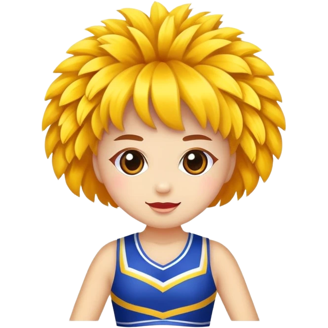 Cheerleader pomps emoji