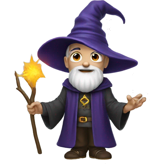 a wizard emoji