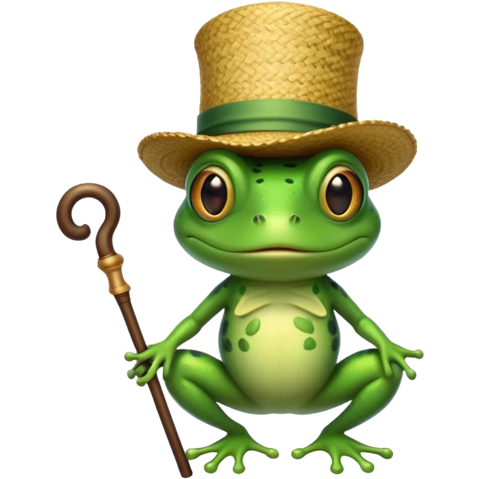 Frog pimp emoji