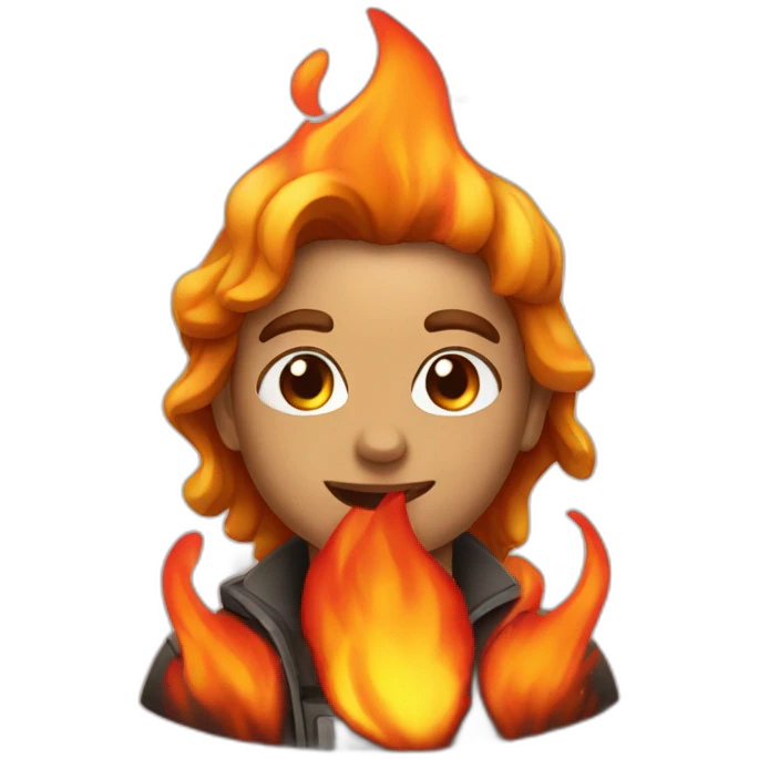 Fire love emoji