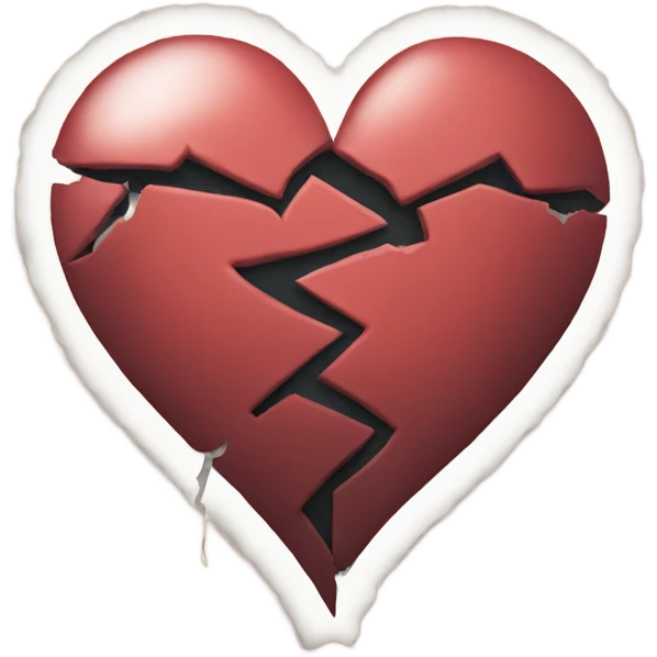 broken heart emoji