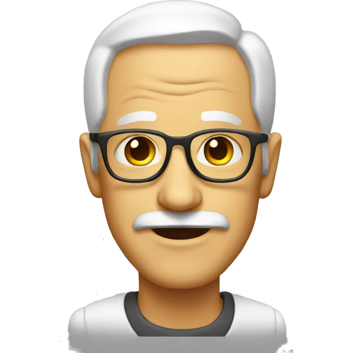 old cool man emoji