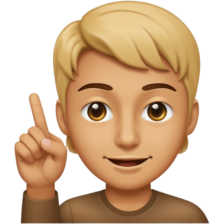 blink with one eye with hand pointed  emoji