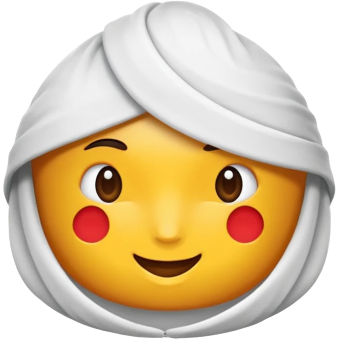 kırmızı küpeli kadın emoji