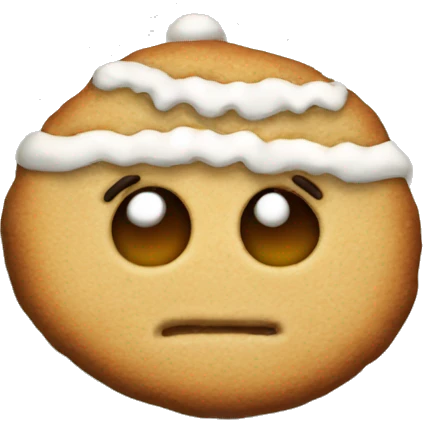 Christmas cookie emoji