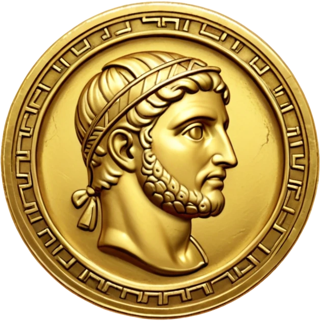 roman gold coin emoji