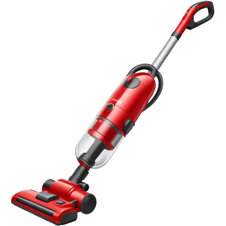 red cordless vacuum emoji
