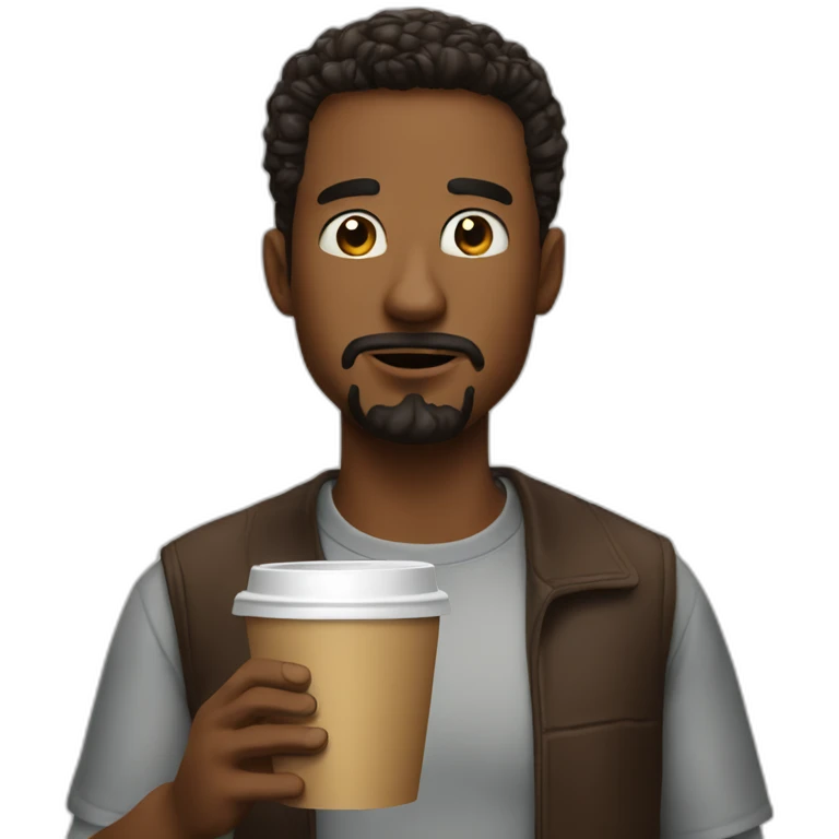 this situation demands more coffee emoji