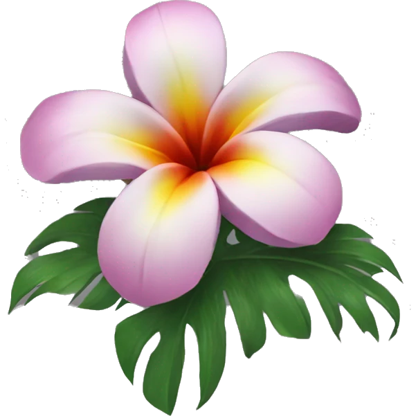 Tropical flower emoji